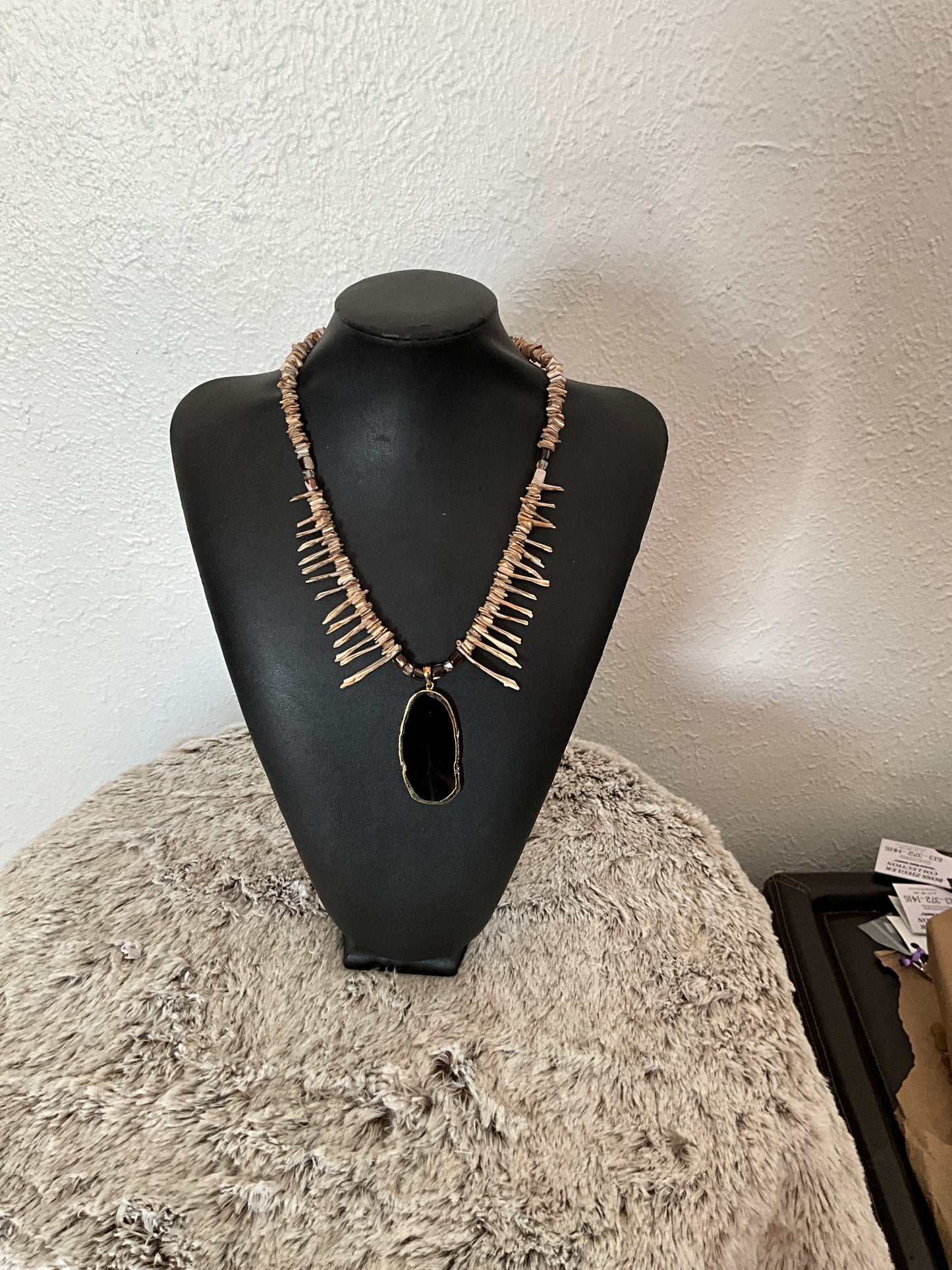 Black Agate Necklace