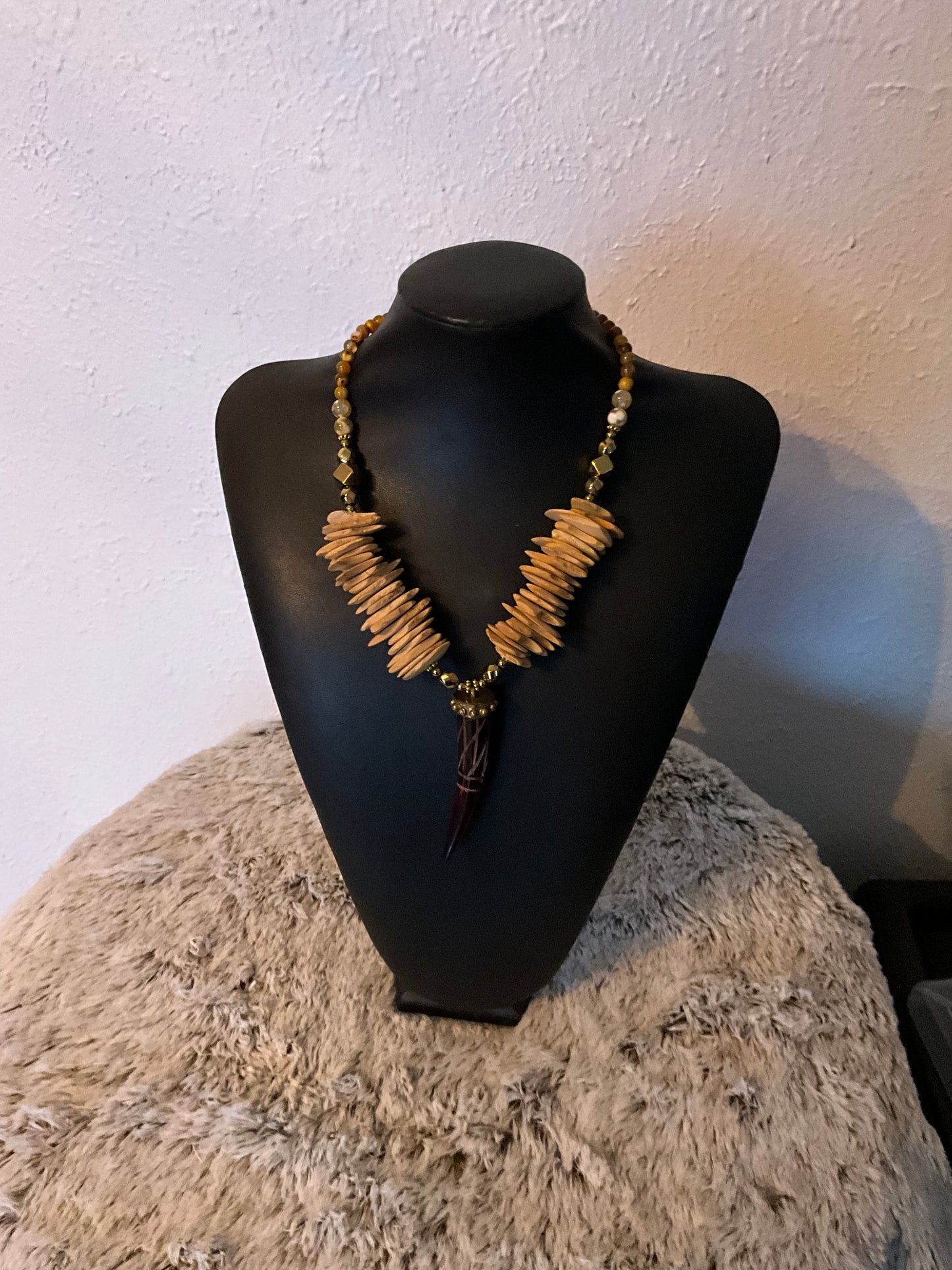 Carved Deer Horn