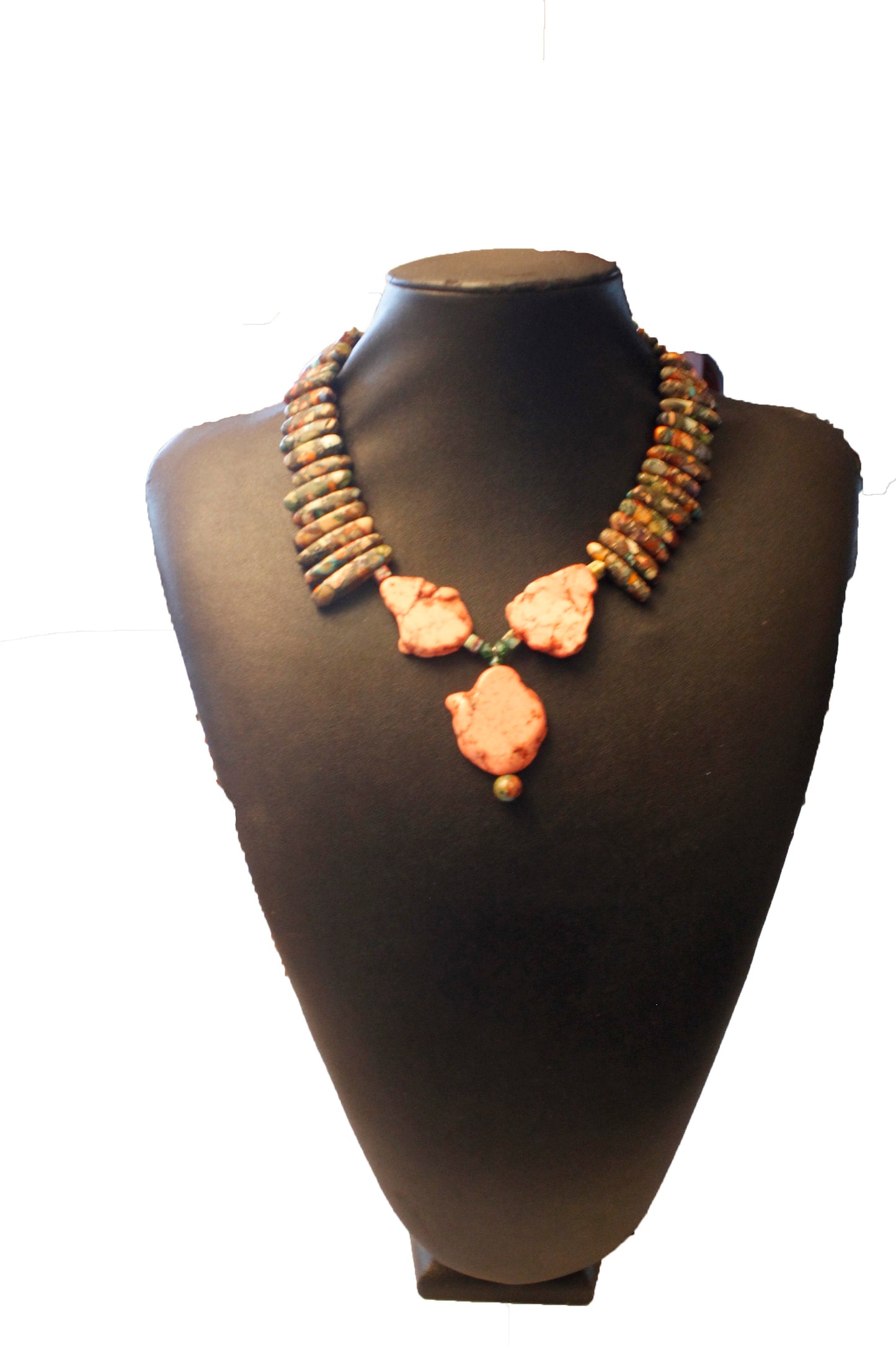 Pink Howlite Pendant