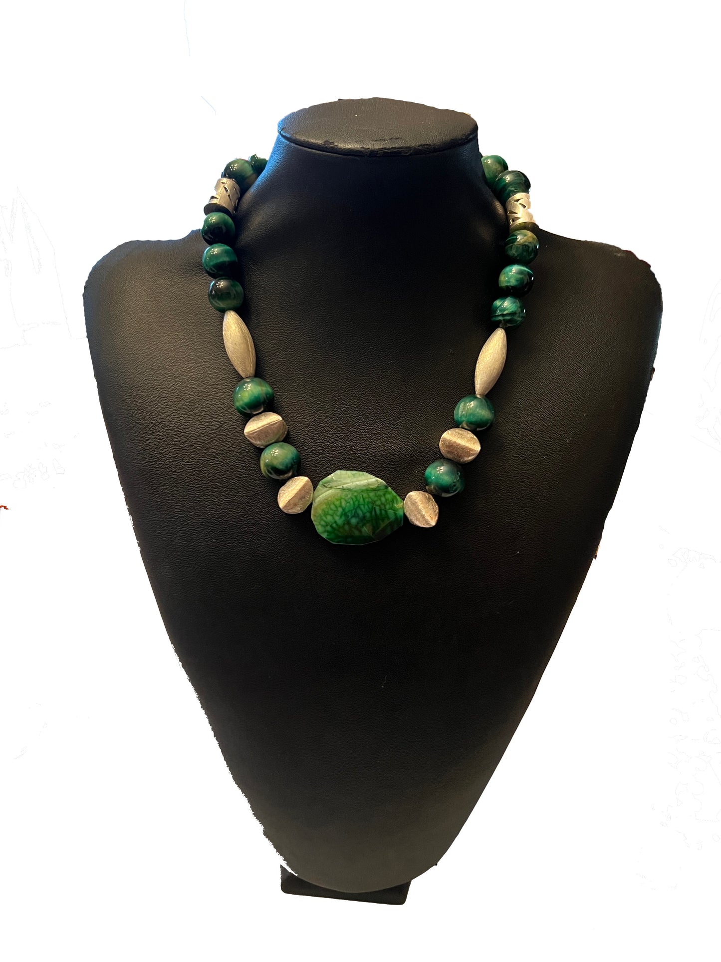 Green Faceted Agate