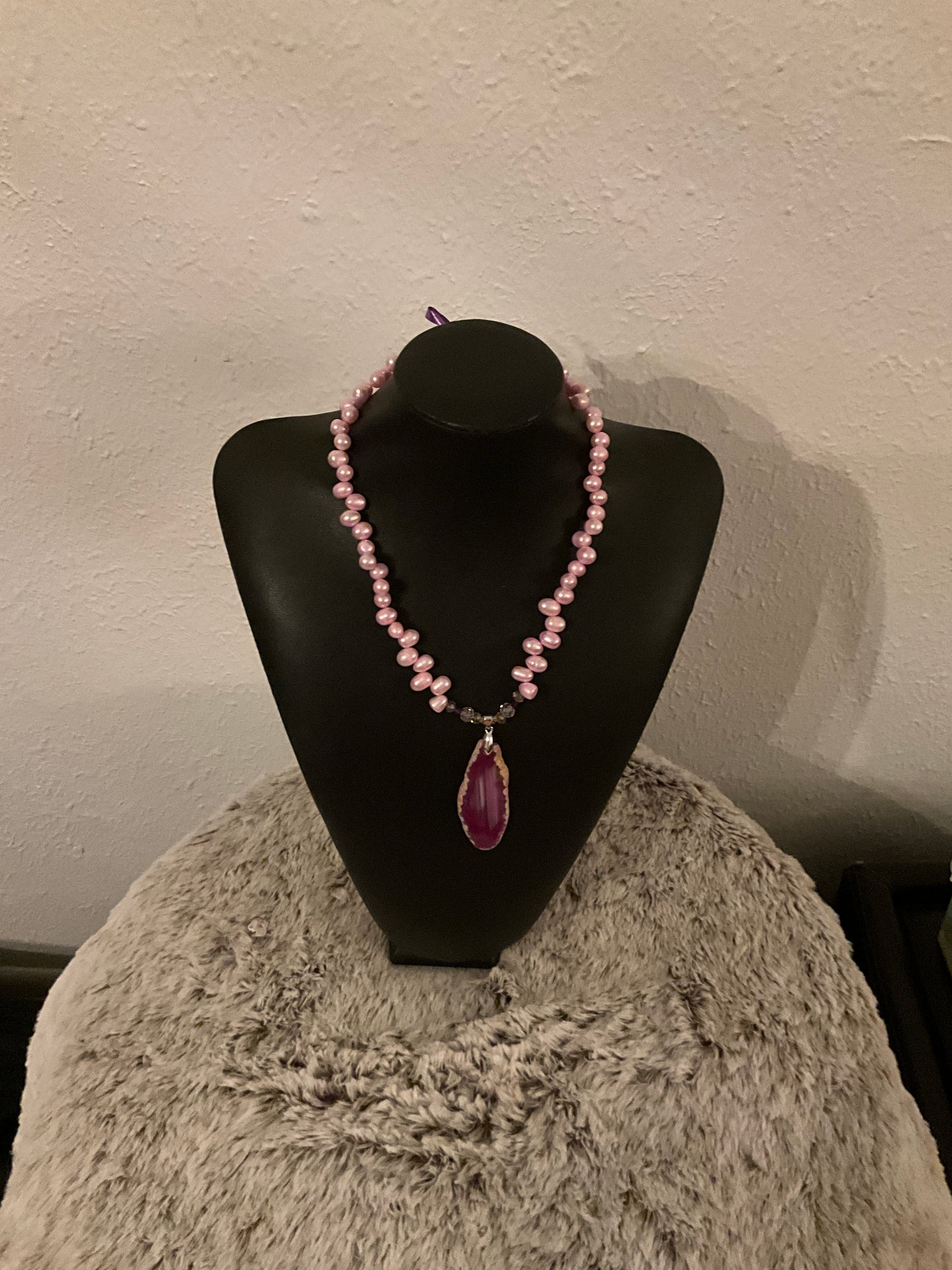 Pink/Purple Necklace
