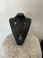 Brown Crystal Necklace