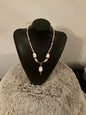 Pink & White Conch Necklace