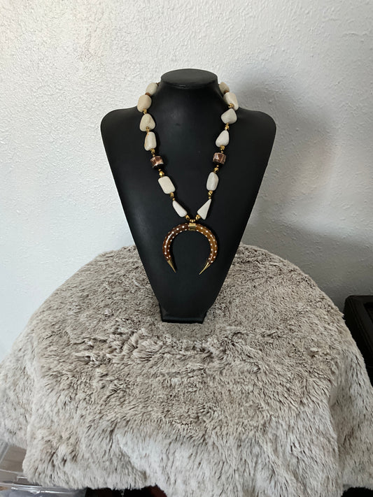 Elk Bone Necklace