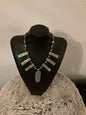Mother of Pearl and Quartz Necklace