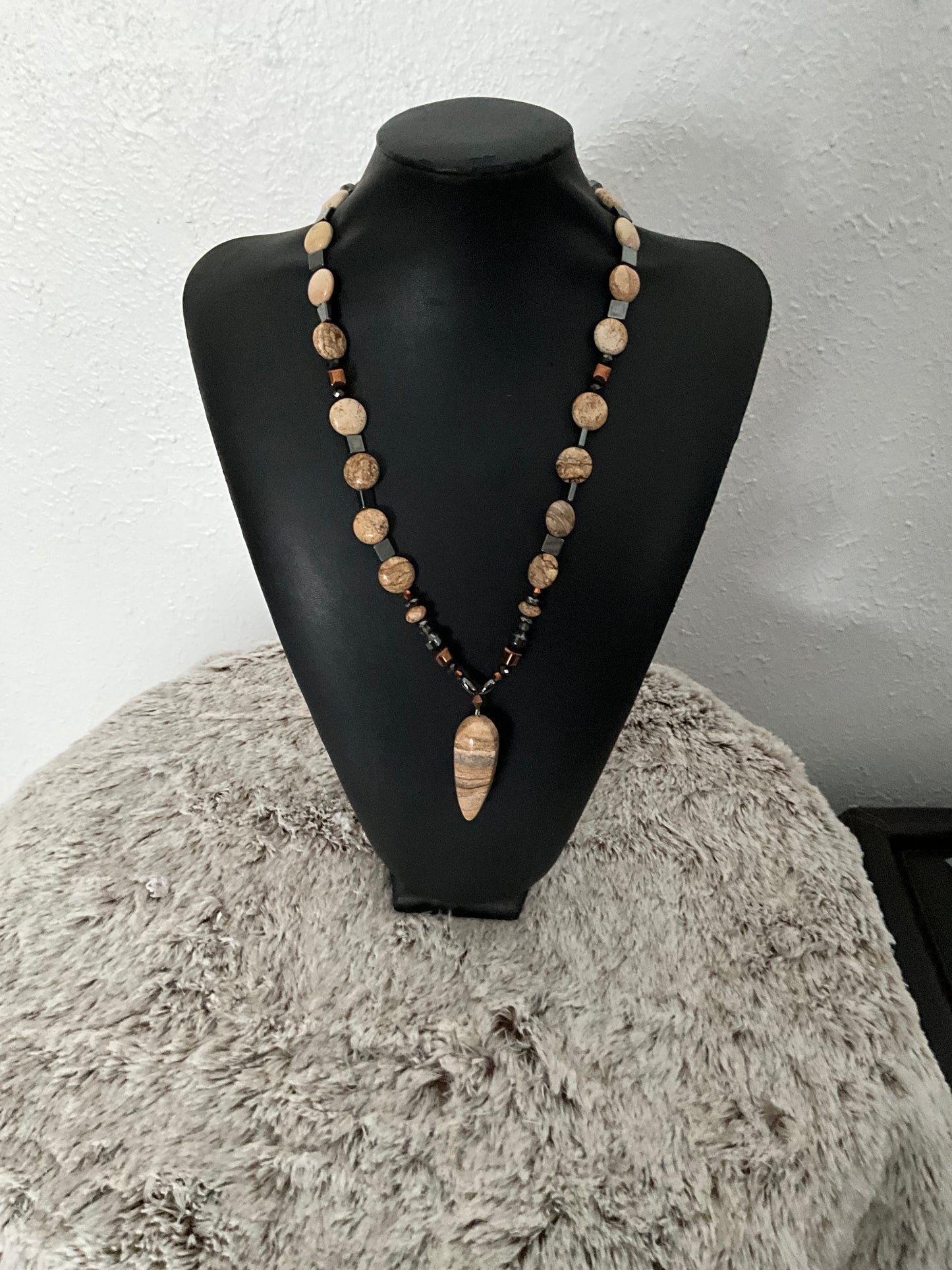 Picture Jasper Necklace