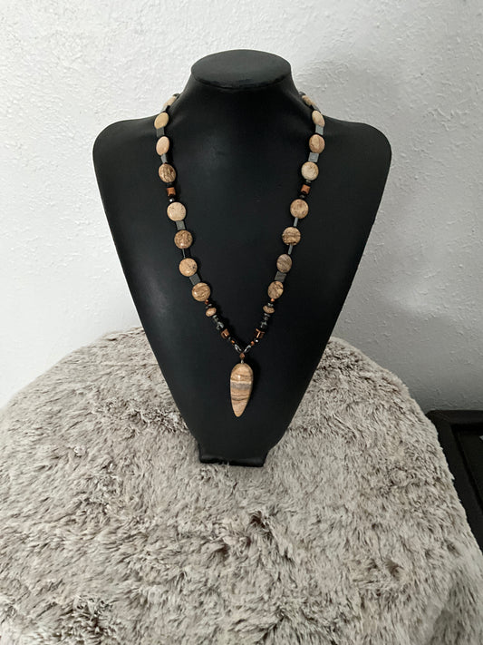 Picture Jasper Necklace