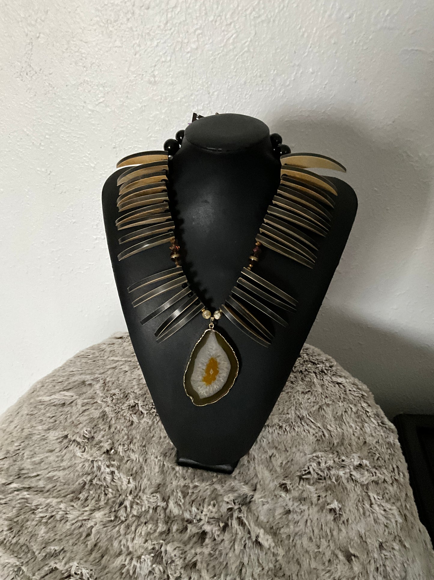 Brown Agate Necklace
