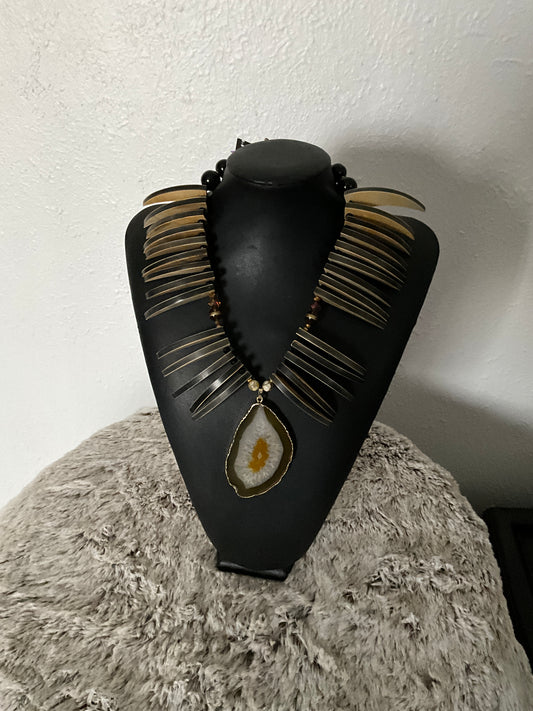 Brown Agate Necklace
