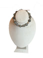 Gray Agate Labradorite Bracelet