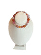 Red, Yellow, Pink , & Gray Jade Bracelet