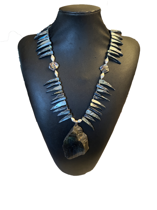 Labadorite Perdant Freeform